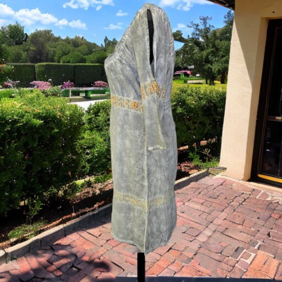 NWT SACRED THREADS (SM) Tie Dye Peasant Dress - Picture 5 of 10